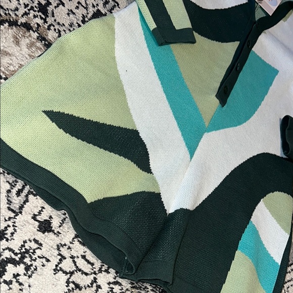 Stylish Geometric Knit Cardigan - Picture 6 of 12